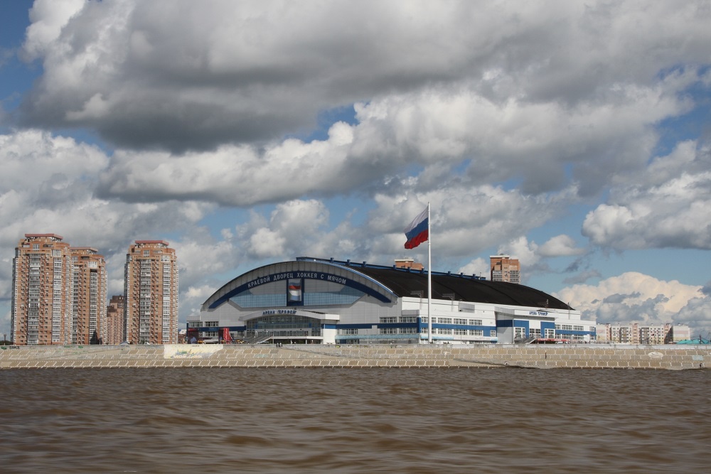 Одна из наносных групп установлена возле арены "Ерофей" в Хабаровске.