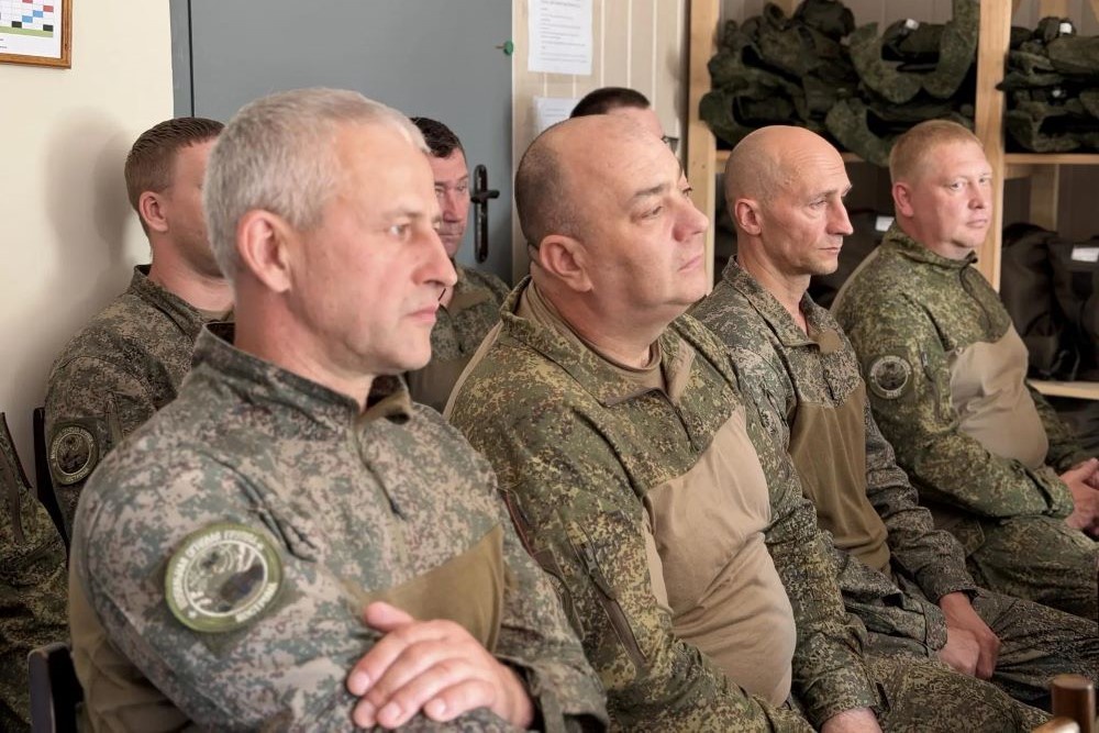 Участники отряда "БАРС" в Костромской области.