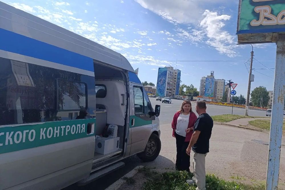 В городе работают передвижные лаборатории