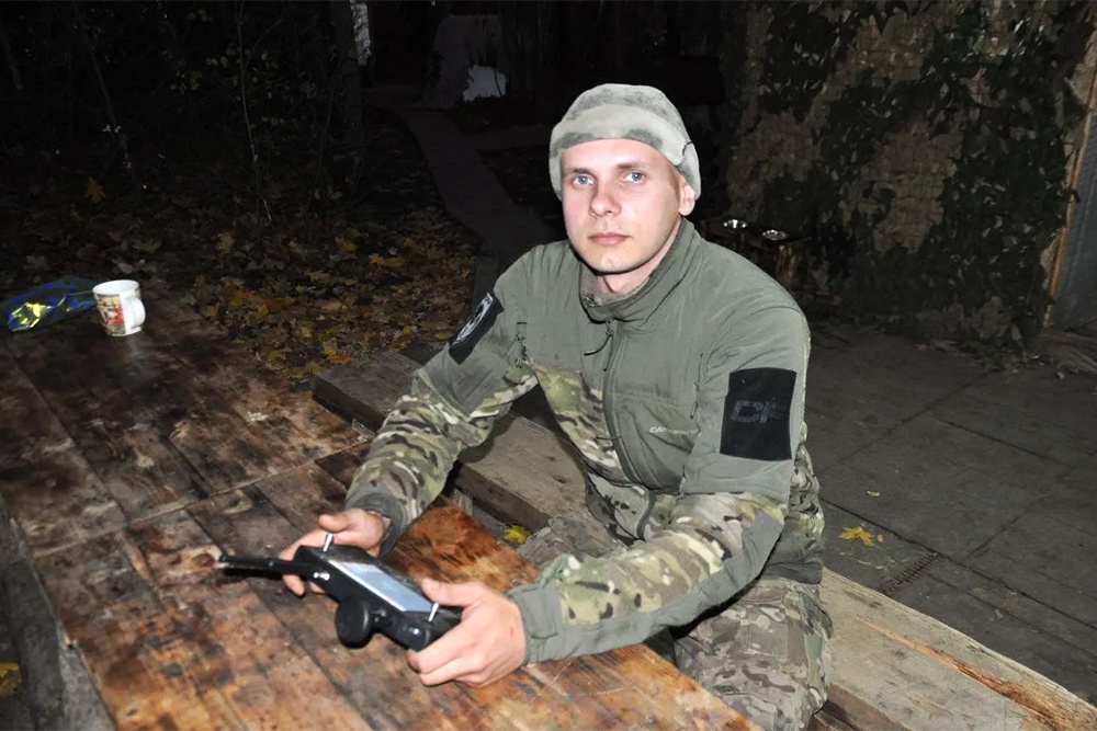 Оператор БПЛА с позывным Машук
