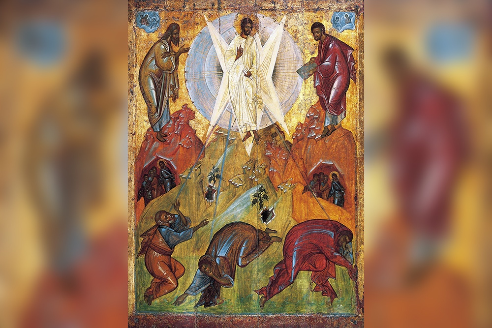 Икона "Преображение Господне". Круг Феофана Грека, 1403 г.