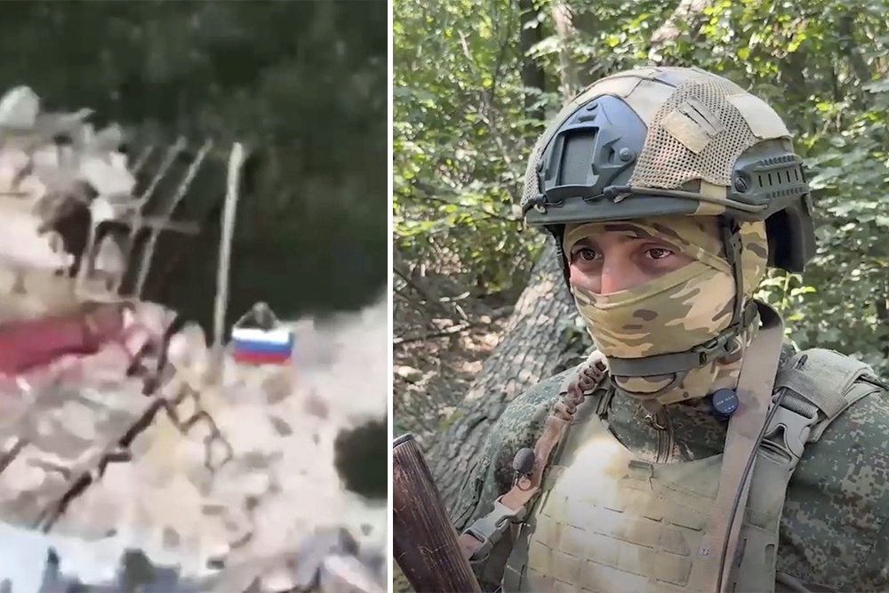Штурмовики установили в центре Новосолошино российский флаг. Участник штурма рассказал, как это было.