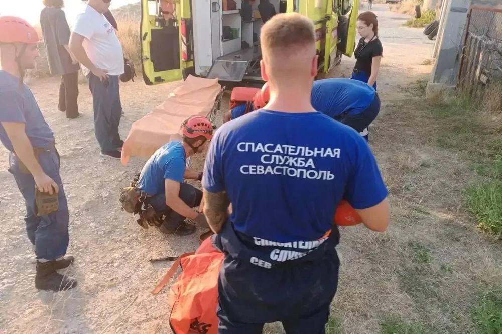 Спасатели Севастополя вовремя пришли пострадавшей на помощь