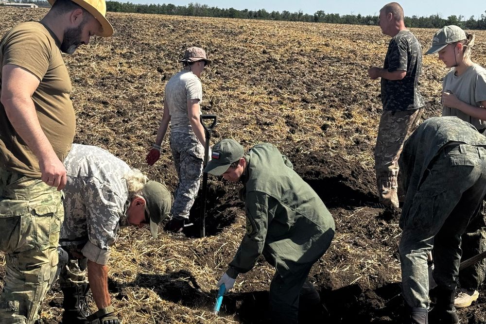 Раскопки проходили на территории Куйбышевского района.