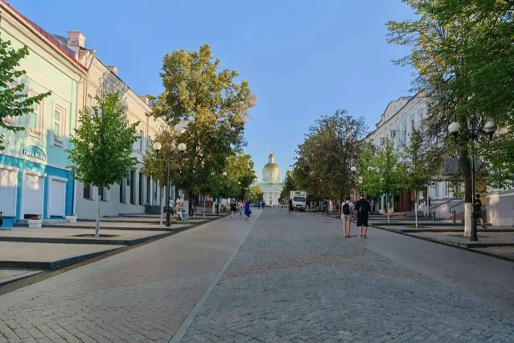 Центральная пешеходная улица Пензы - любимое место семейных прогулок горожан. 