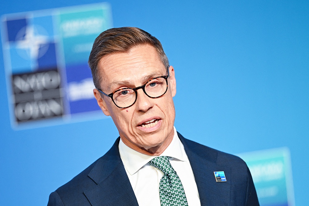 Президент Финляндии Александр Стубб. 