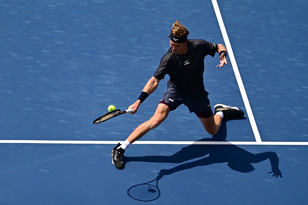 Андрею Рублеву пришлось помучиться в первом круге US Open, но победы он все же добился.