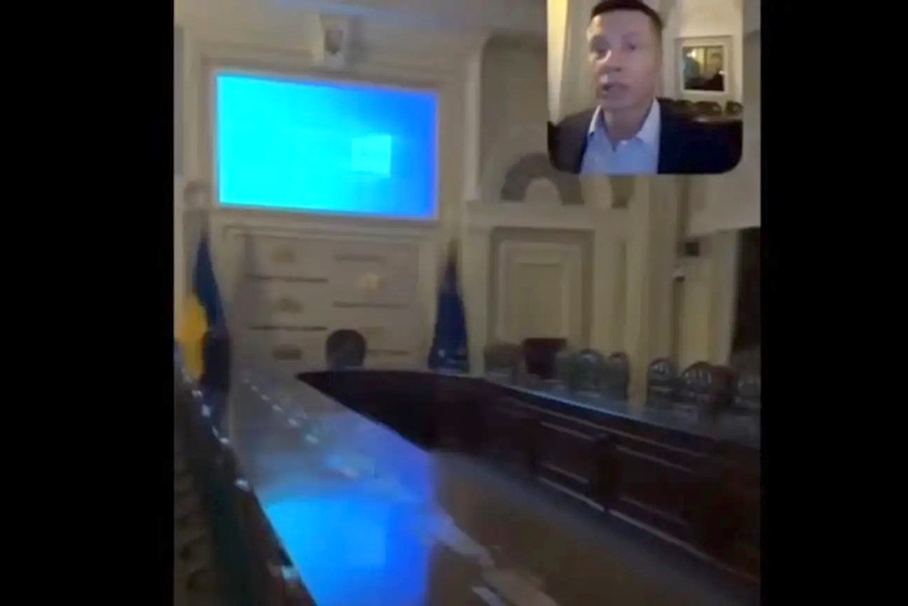 Подземный зал заседаний на случай воздушных тревог в Верховной раде