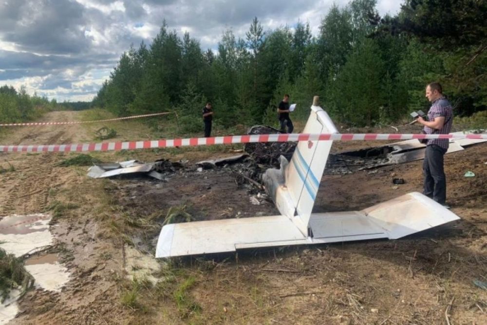 8 августа в Коми разбился самолет, на борту которого находились три человека.