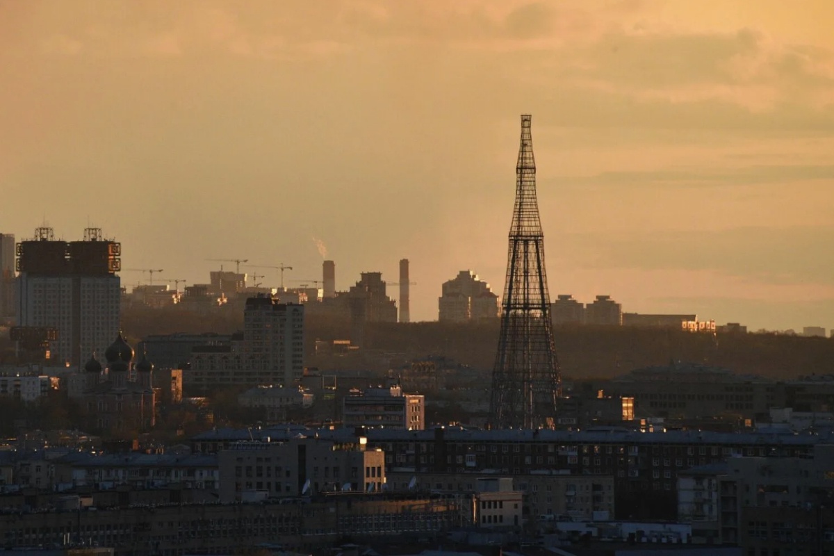 Шуховская башня в Москве.