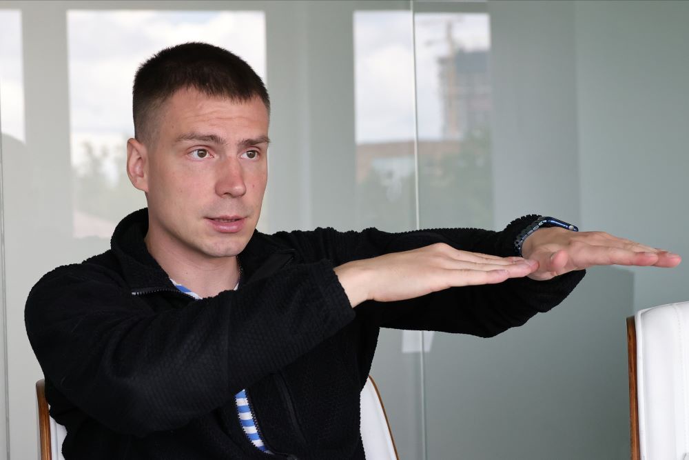 Ярослав Соловьев в гостях у "РГ". Ярослав Соловьев в гостях у "РГ".