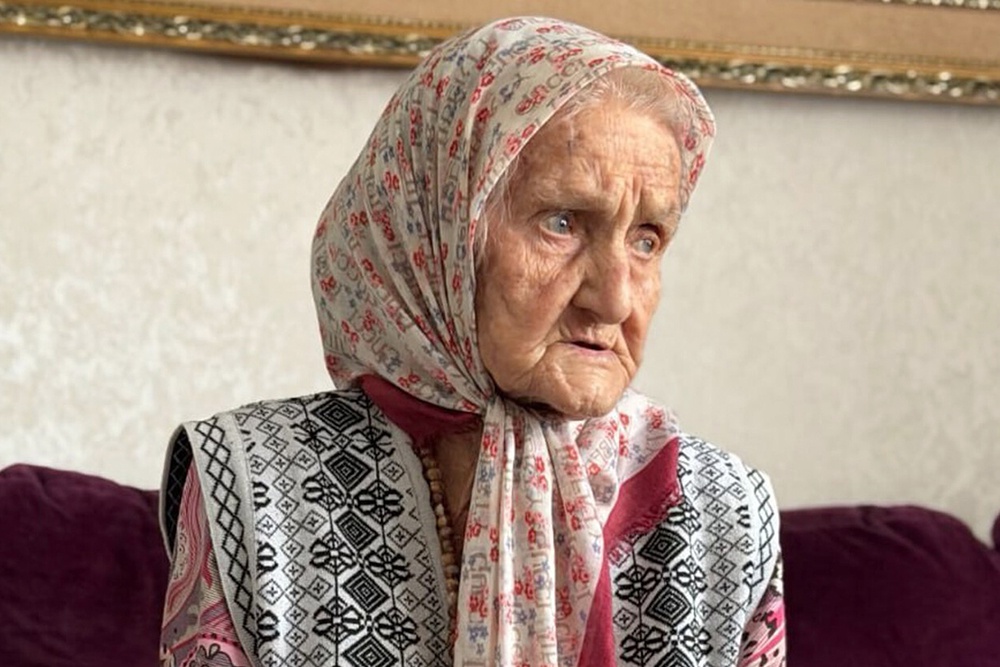 Старейшая жительница России Яха Хашагова Старейшая жительница России Яха Хашагова