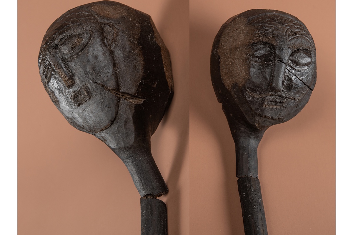 У 1000-летнего предмета два лица - мужское и женское.