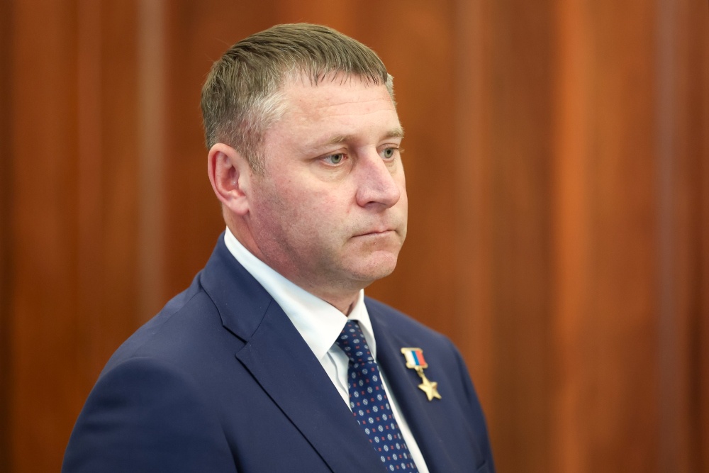 Временно исполняющий обязанности губернатора Белгородской области Александр Шуваев