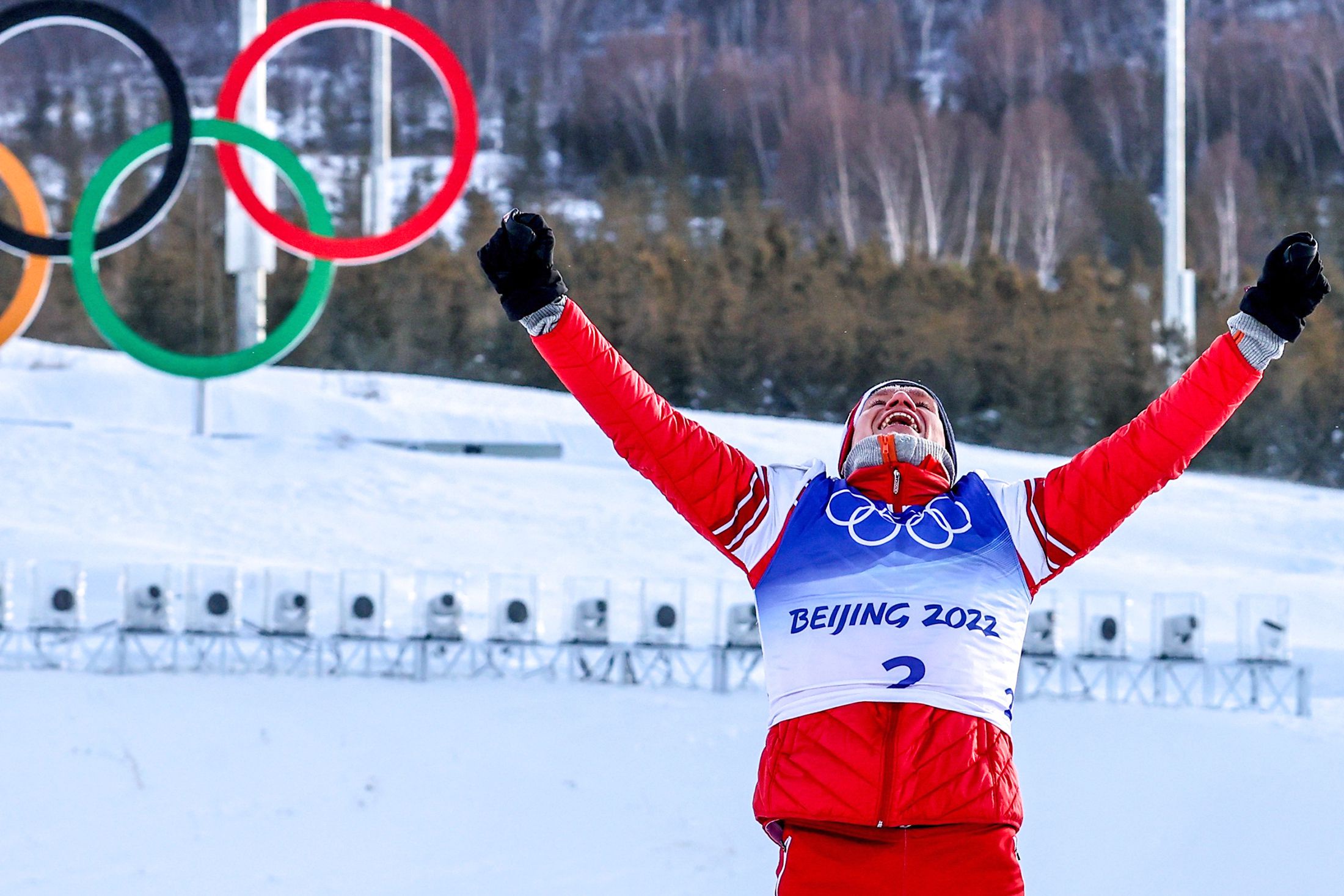 Трехкратный олимпийский чемпион Александр Большунов