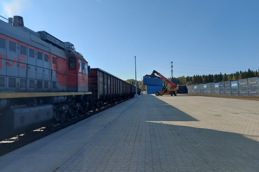 Терминал готов принимать и обрабатывать тысячи тонн грузов 