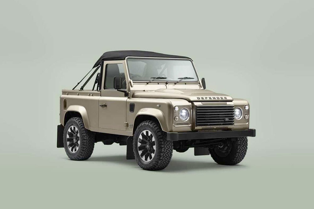 Land Rover оборудует свои старые внедорожники новым V8.