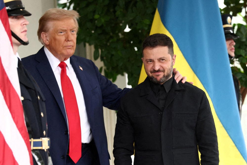 Дональд Трамп и Владимир Зеленский Дональд Трамп и Владимир Зеленский