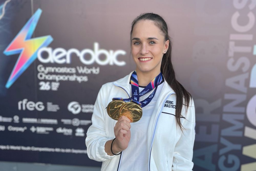 Анастасия Дмитриева выиграла золото чемпионата мира по спортивной аэробике - 2026.