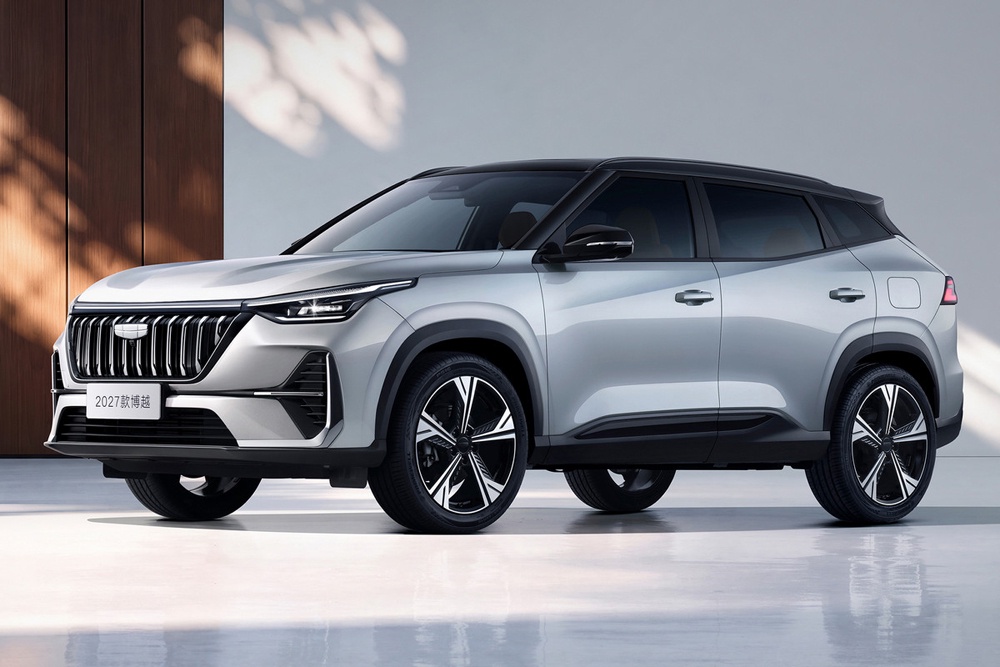 Обновленный Geely Cityray Обновленный Geely Cityray