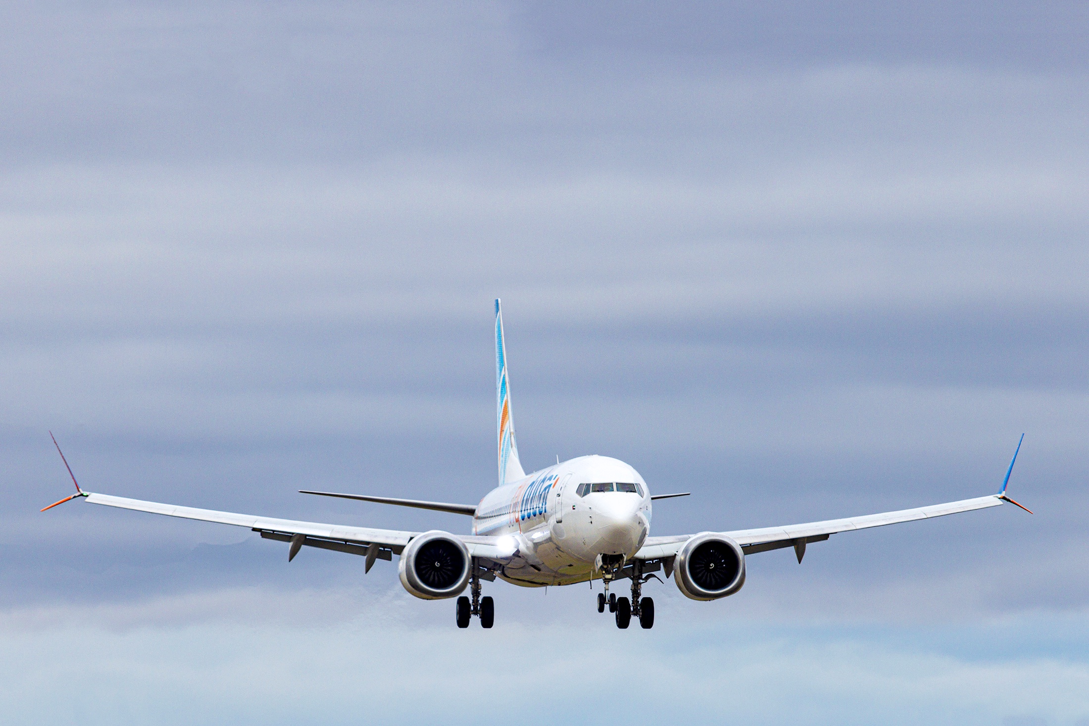 Самолет авиакомпании Flydubai.