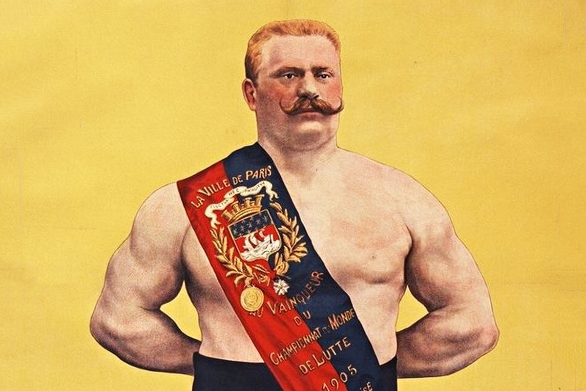 Афиша выступлений Поддубного во Франции. 1909 Афиша выступлений Поддубного во Франции. 1909