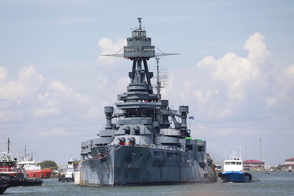 Военный корабль USS Texas. Военный корабль USS Texas.