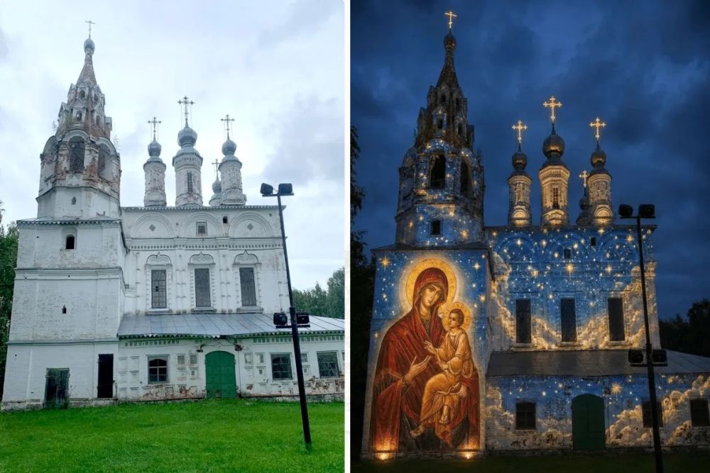 На церквях Великого Устюга появится художественная подсветка