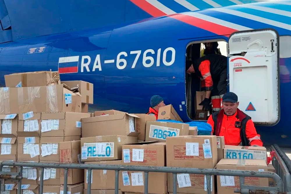 Продукты сейчас попадают в Эвенкию только по воздуху.