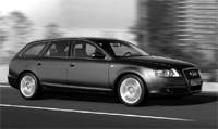 audi A6 Avant.