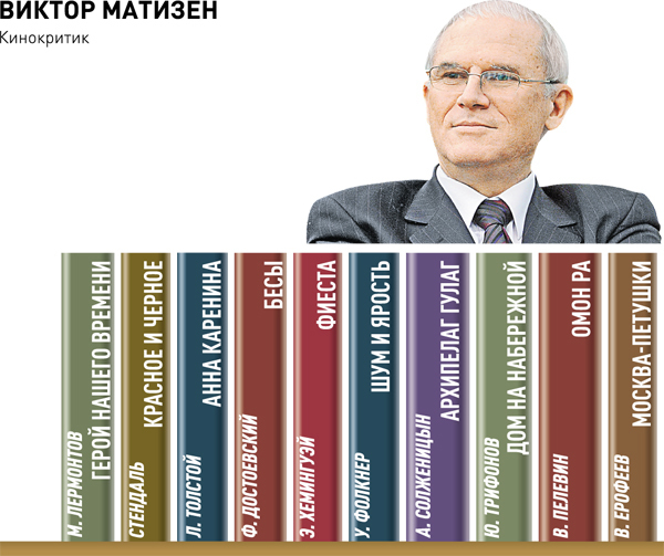 Кинокритик Виктор Матизен назвал десять любимых книг - Российская газета