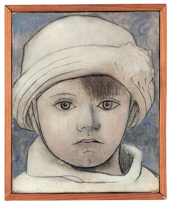 Пабло Пикассо, Портрет Поля в белой шапочке, Париж, 1923.