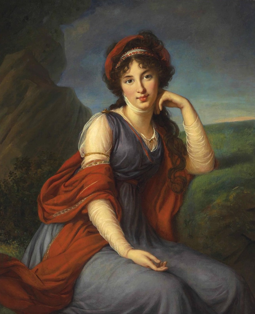 Элизабет Виже-Лебрен. Княгиня Мария Григорьевна Голицына. 1798 год. 