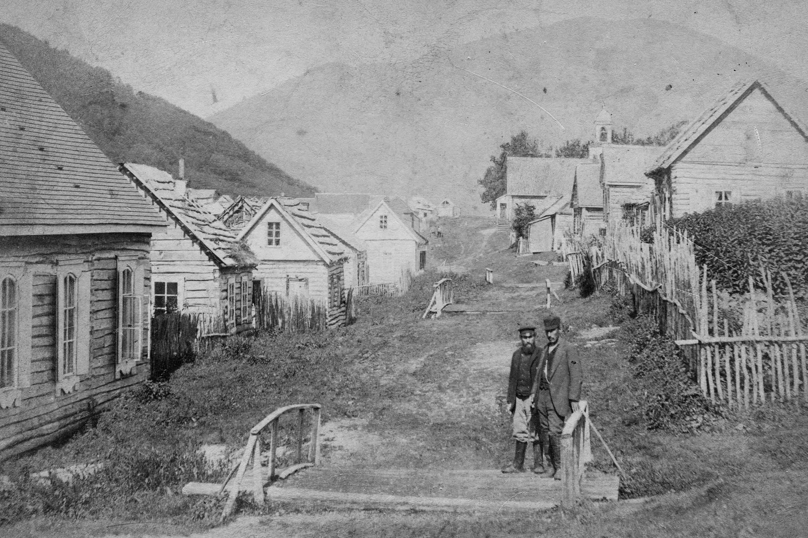 На главной улице Петропавловска. 1892 год. 