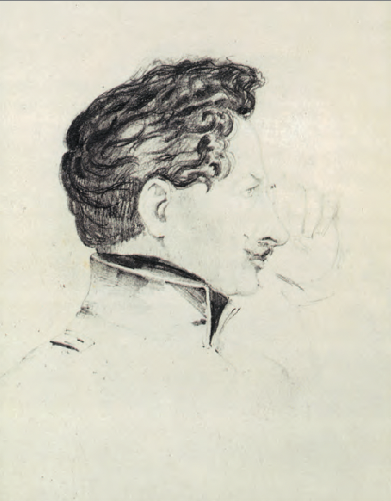 Генерал-адъютант В. А. Перовский.
Рисунок В. Чернышёва. 1847-1851 гг.