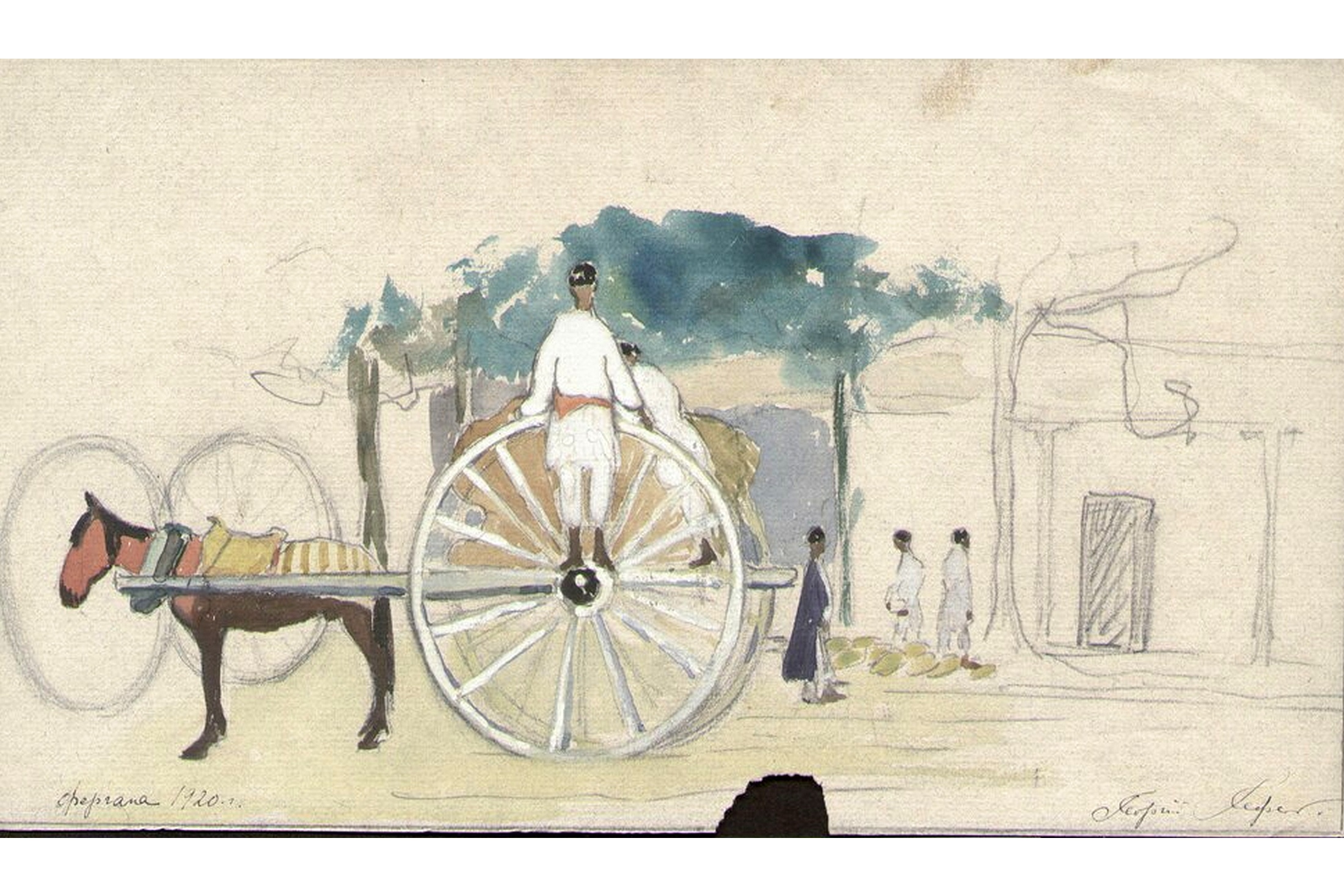 Серия состоит из 23 работ. Экспедиция отправилась в путь 25 июня, а вернулась в Уфу уже 12 сентября, посетив Ташкент, Самарканд, Старый Маргелан, Фергану, Ходжент, Коканд и Андижан.