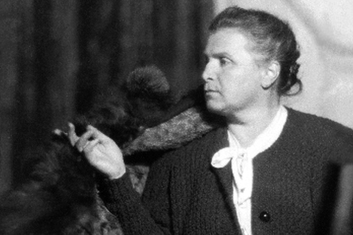 Скульптор Вера Мухина. Москва.