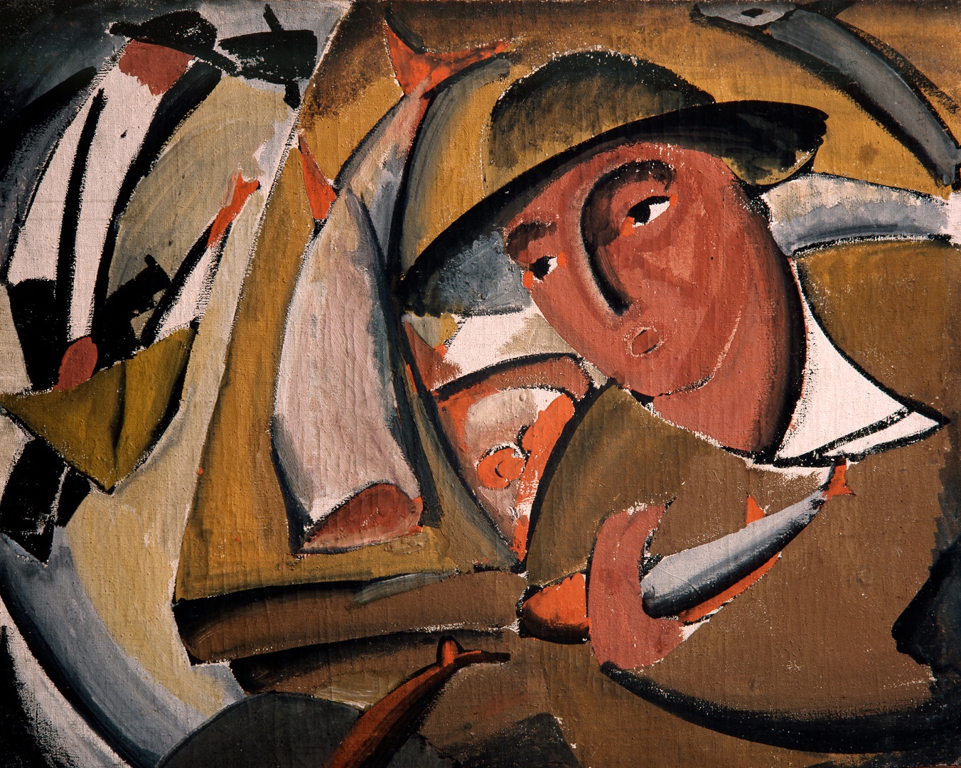 Владимир Татлин. Продавец рыб. 1911 год.