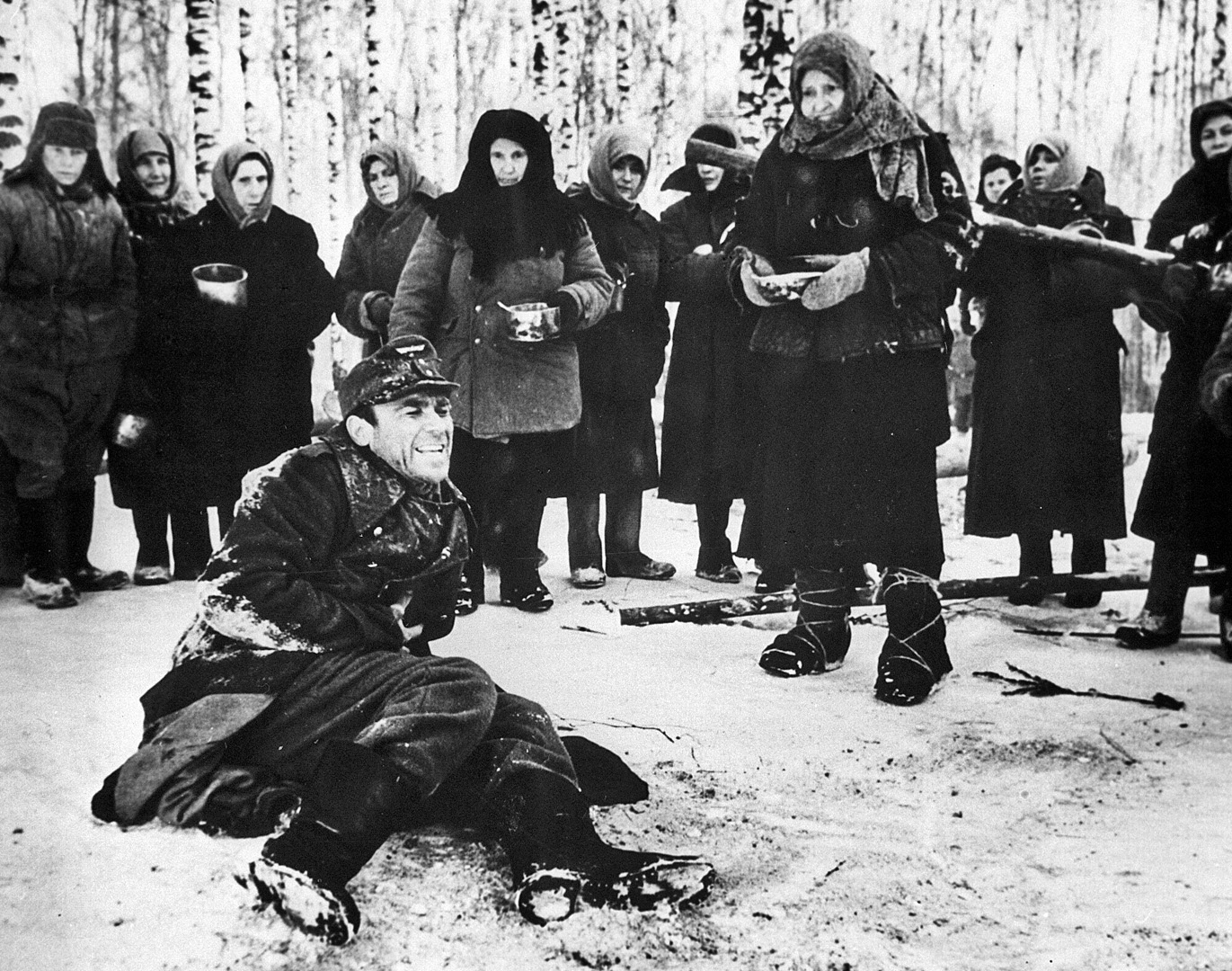 Кадр из фильма "Проверка на дорогах", 1971 год. Режиссер Алексей Герман.