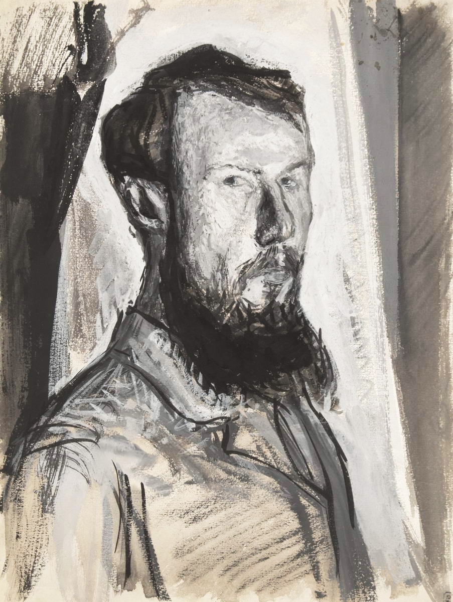 В. Фаворский. Автопортрет. 1912