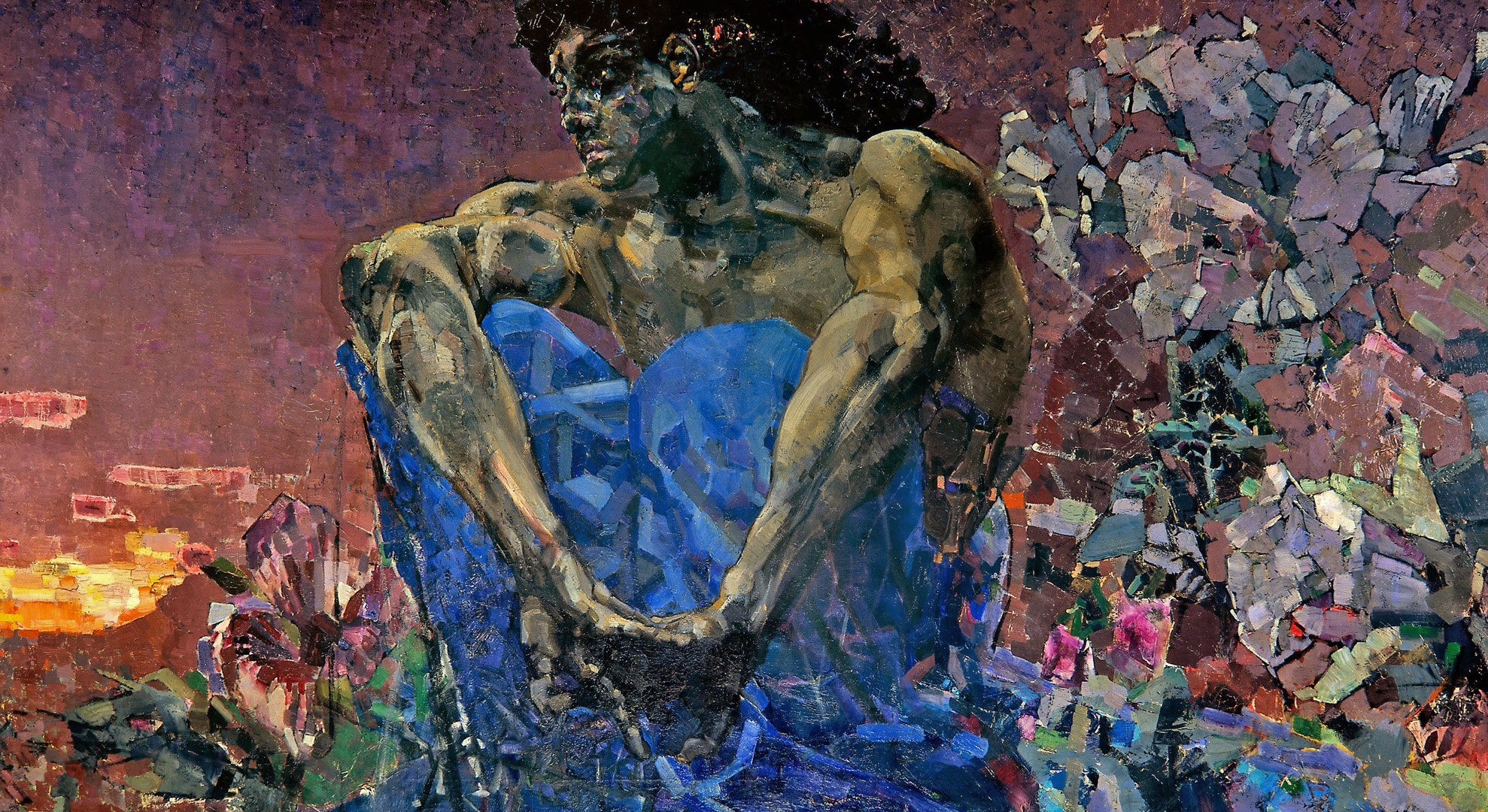 Михаил Врубель. Демон сидящий. 1890