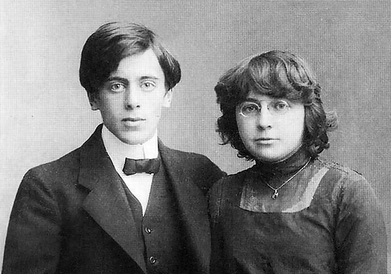 Сергей Эфрон и Марина Цветаева. Москва, 1911 год. 