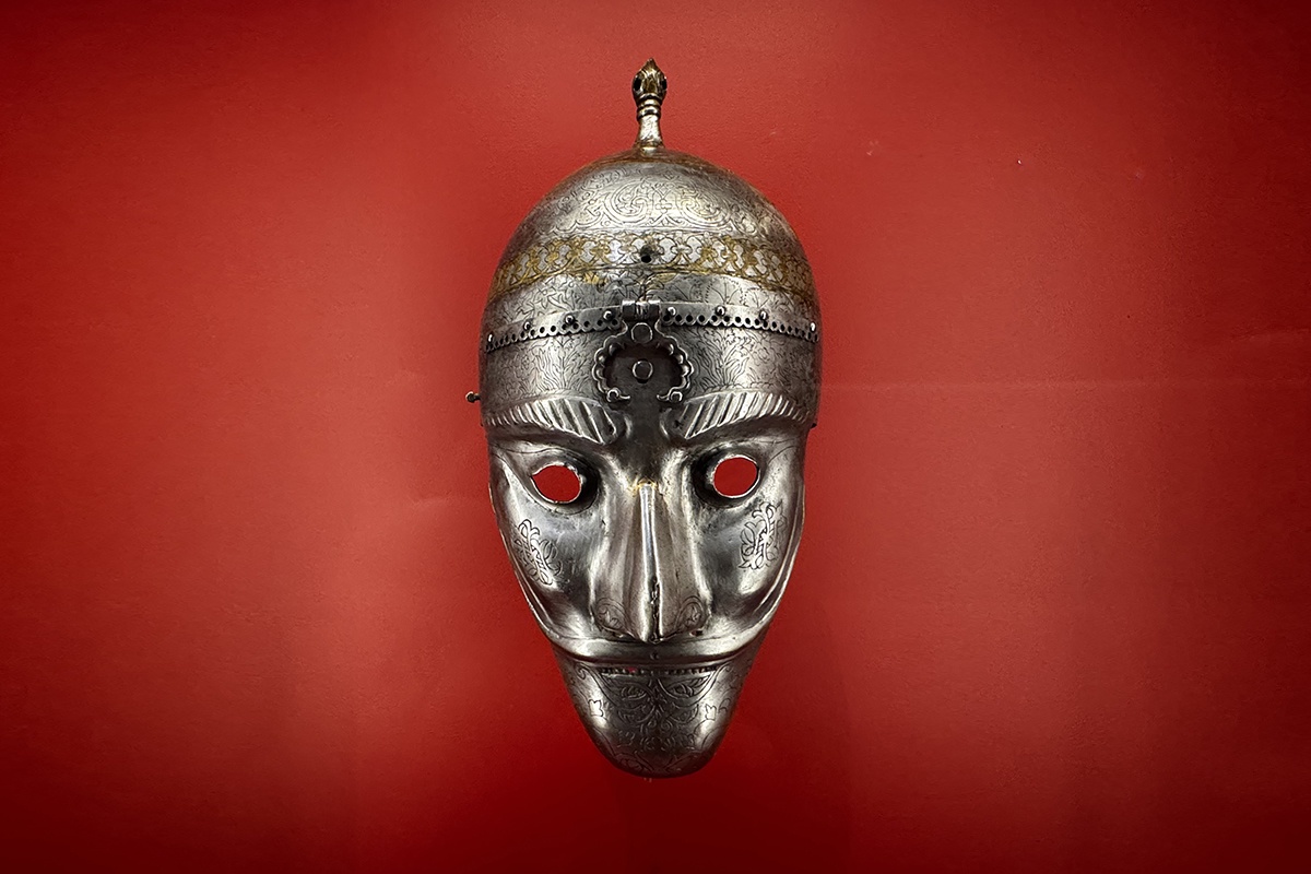 Шлем с маской. Западный Иран и Восточная Анатолия. XV-XVI вв.
