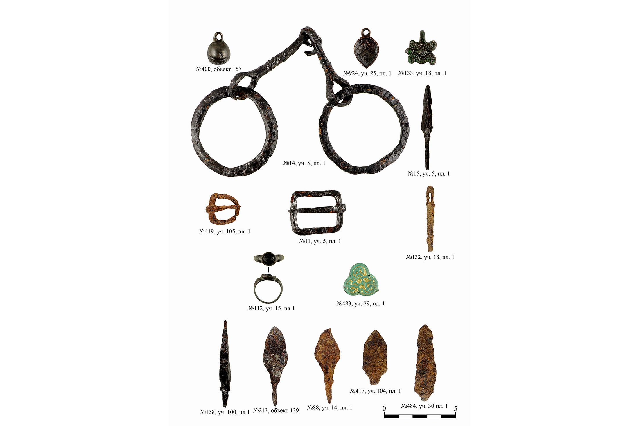 Здесь проживали ремесленники: раскопки обнажили литейную площадку с остатками печи и рабочим пространством с окислившимися медными остатками.