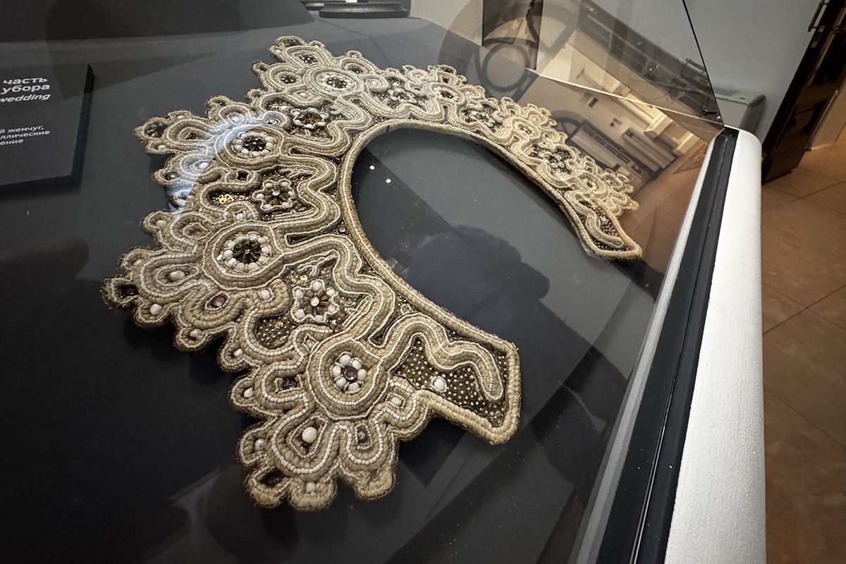 Семигородный венец, часть свадебного головного убора. Архангельская губерния, Пинежский уезд. Конец XVIII в.