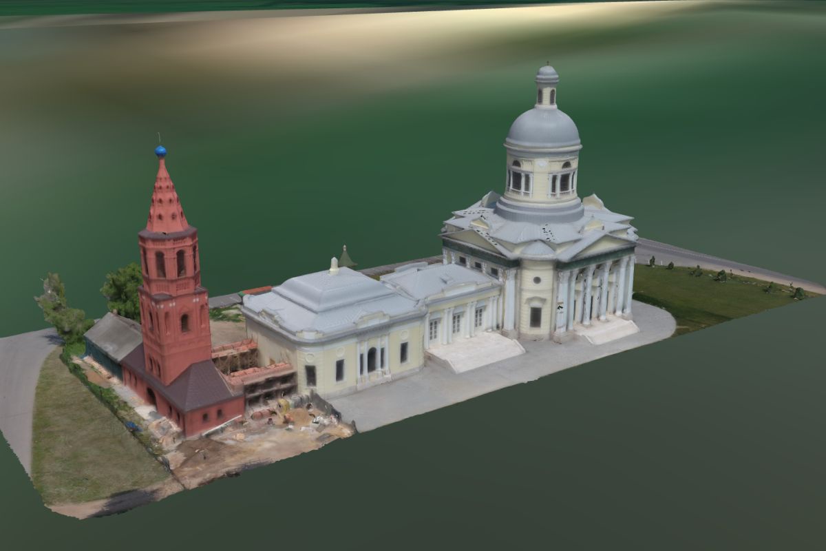 Собор Николая Чудотворца в рабочем поселке Епифань Кимовского района.