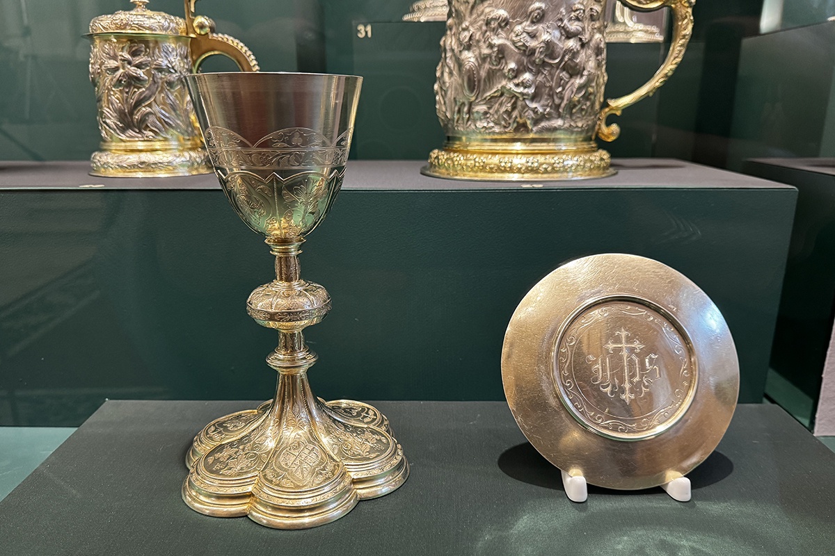 Потир и дискос. Франция, 1838-1900