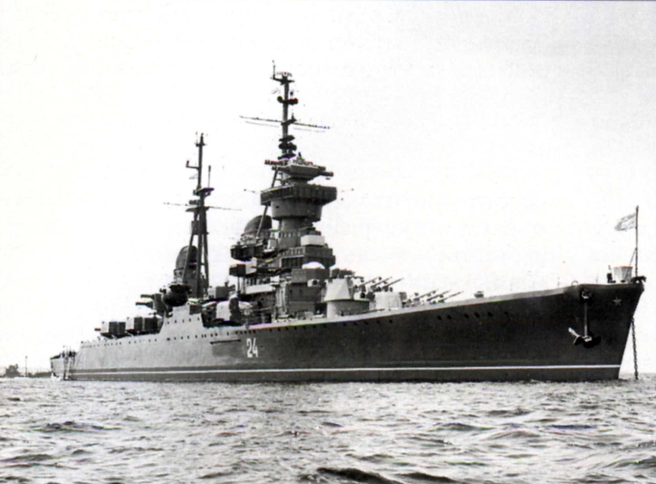 Крейсер "Михаил Кутузов". 1958 год