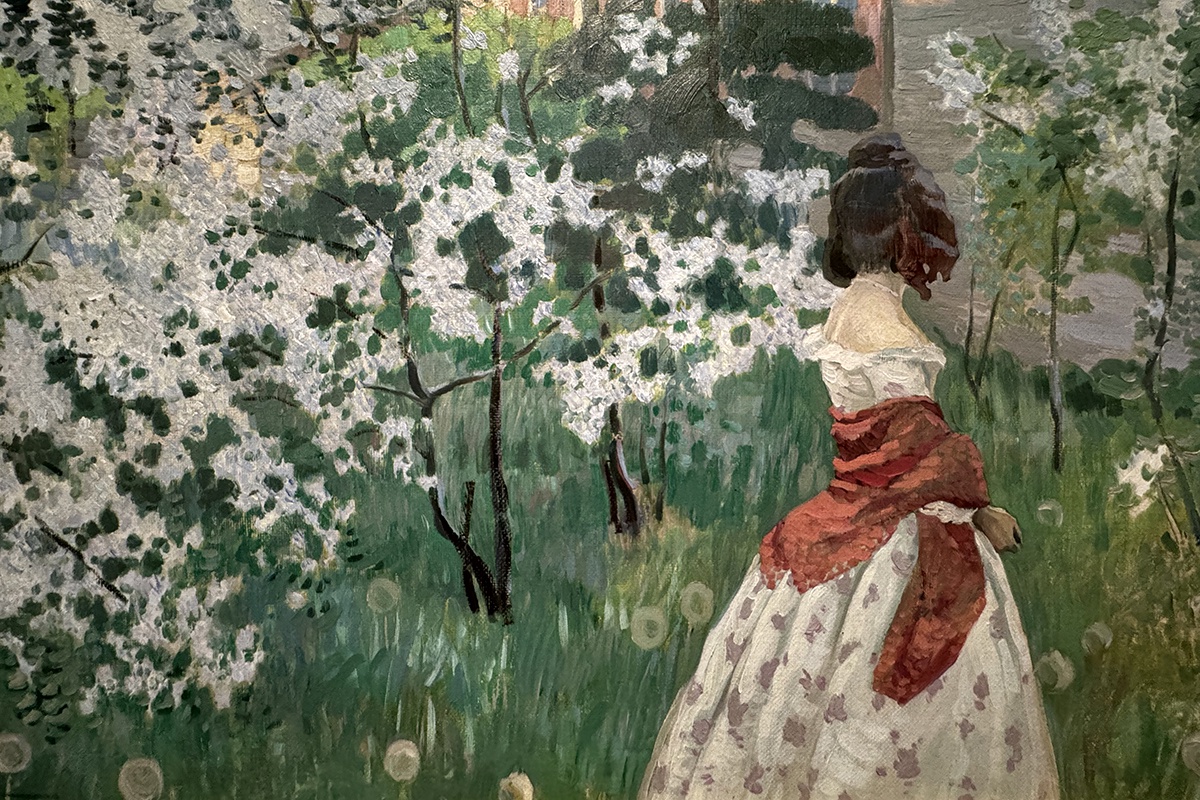 В. Борисов-Мусатов. Весна. Фрагмент. 1901